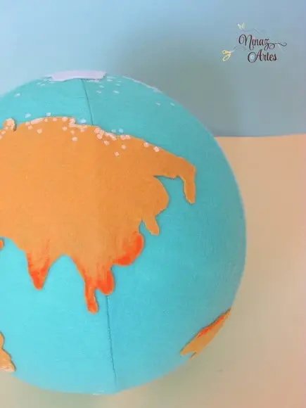 Planeta Terra - Tema Aquarela do Brasil