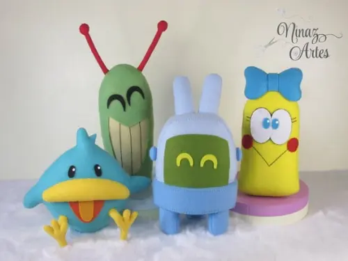 Pocoyo - Kit Amigos Pocoyo com 4 Bonecos