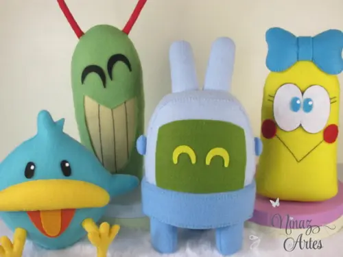 Pocoyo - Kit Amigos Pocoyo com 4 Bonecos