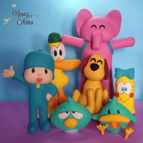 Pocoyo - Kit Básico com 7 Bonecos
