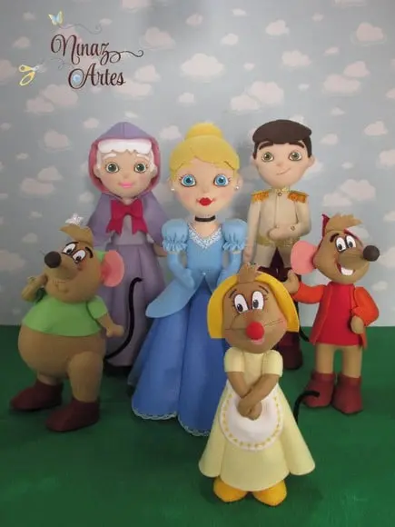 Princesa Ella - Princesa Azul - Tema Cinde Rela