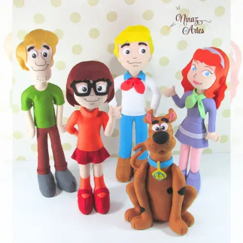 Turma do Scooby Doo - Bonecos Decorativos