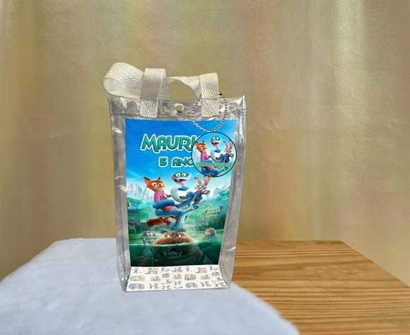 Sacola Transparente Zootopia Personalizado