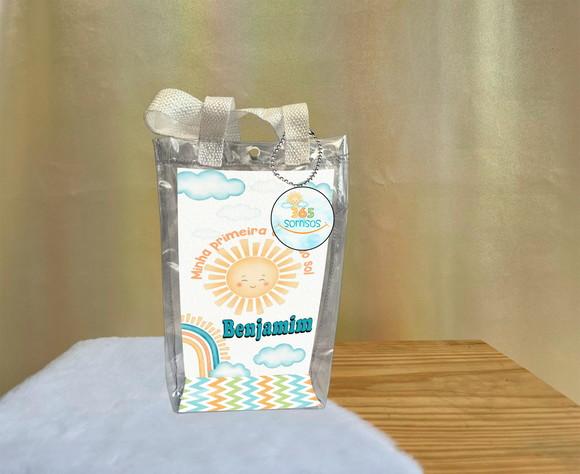 Sacola Transparente 365 Sorrisos Personalizado