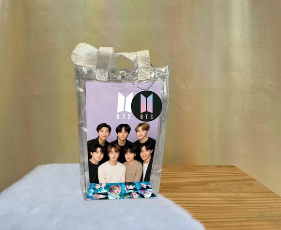 Sacola Transparente Bts Personalizado