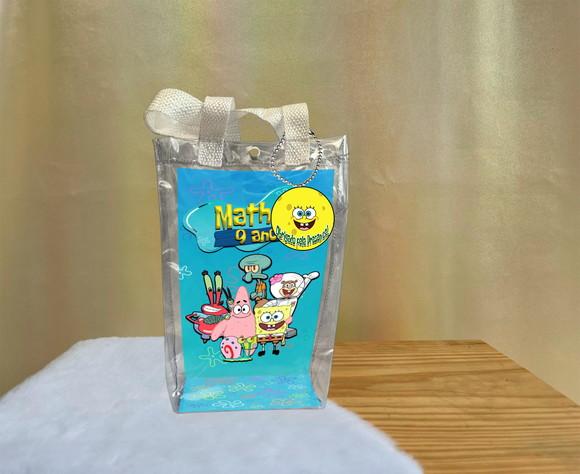 Sacola Transparente Bob Esponja Personalizado
