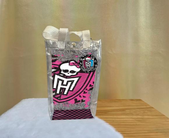 Sacola Transparente Monster High Personalizado