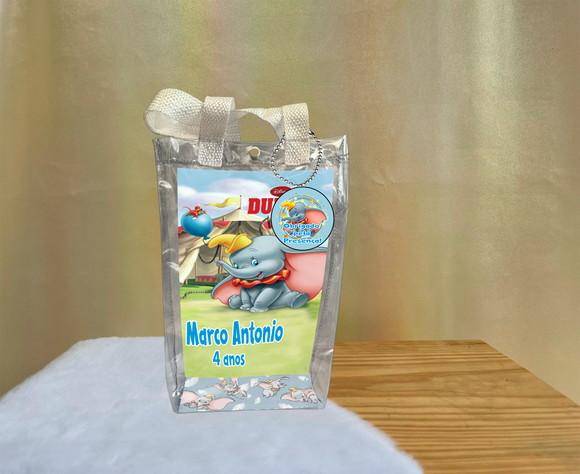 Sacola Transparente Dumbo Personalizado