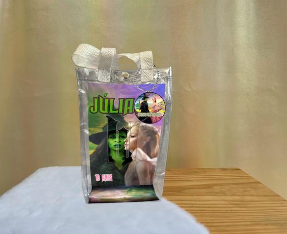 Sacola Transparente Wicked Personalizado
