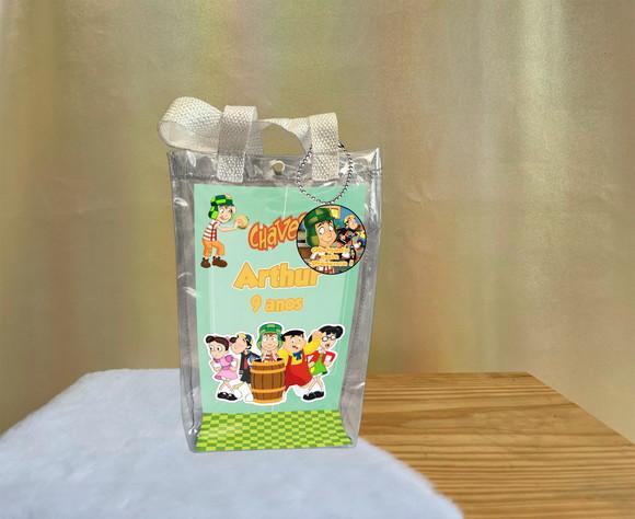 Sacola Transparente Chaves Personalizado