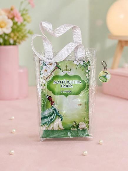 Sacola Transparente Tiana Personalizado