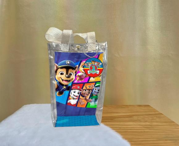 Sacola Transparente Patrulha Canina Personalizado