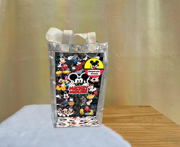 Sacola Transparente Mickey Personalizado