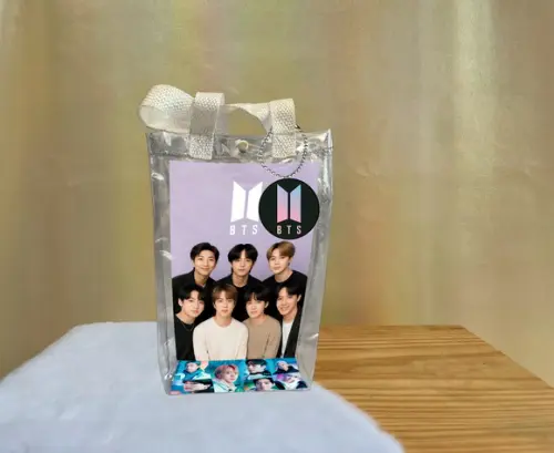 Sacola Transparente Bts Personalizado
