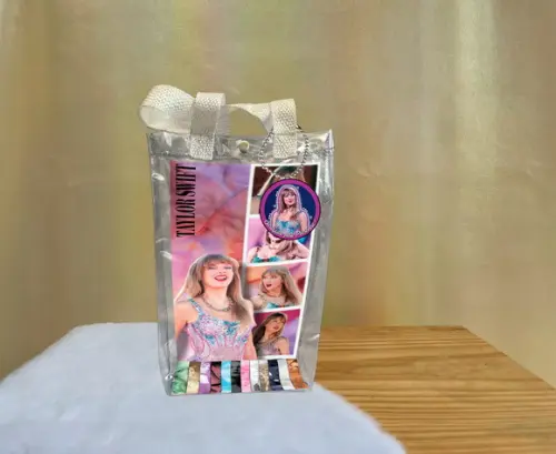 Sacola Transparente Taylor Swift Personalizado