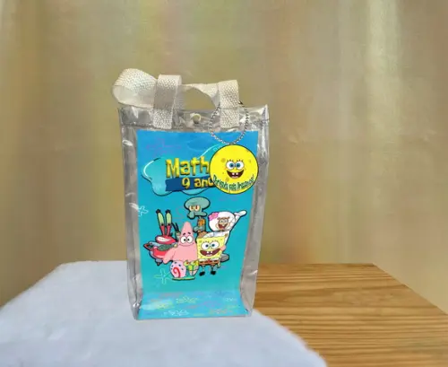 Sacola Transparente Bob Esponja Personalizado