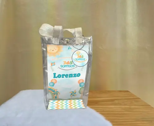 Sacola Transparente 365 Sorrisos Personalizado