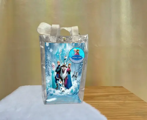 Sacola Transparente Frozen Personalizado
