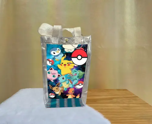 Sacola Transparente Pokemon Personalizado