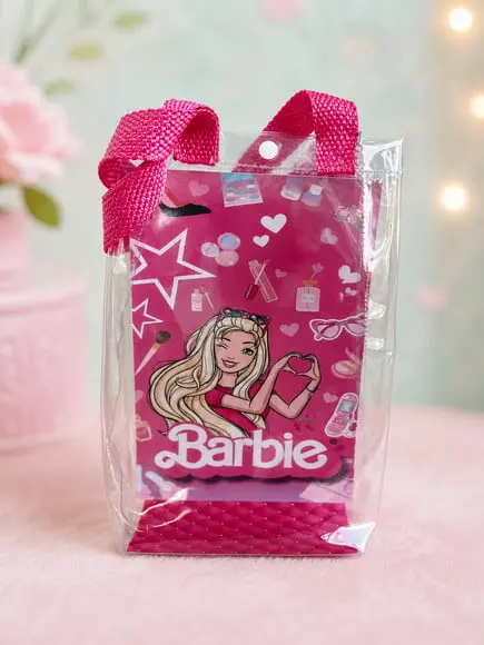 Sacola Transparente Barbie Personalizado