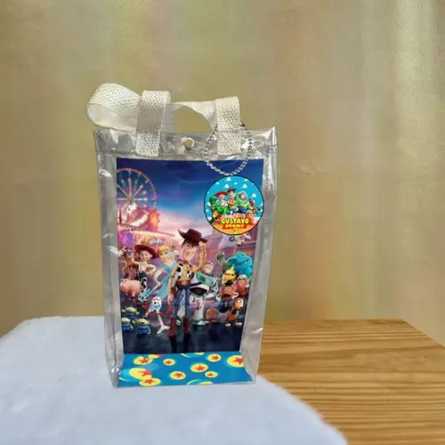 Sacola Transparente Toy Story Personalizado