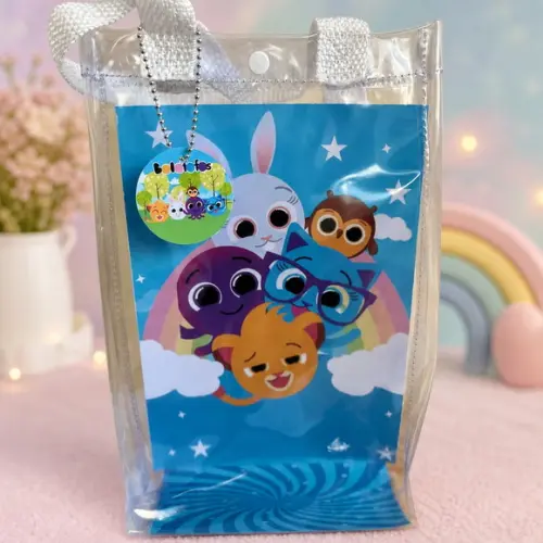 Sacola Transparente Bolofofos Personalizado