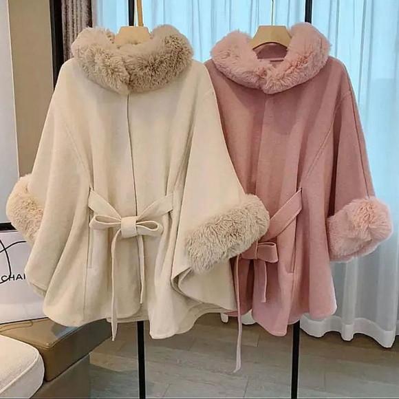 Estola Ponche pelo Luxuosa