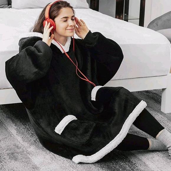 Pijama Sobretudo Cobertor de Vestir Oversize