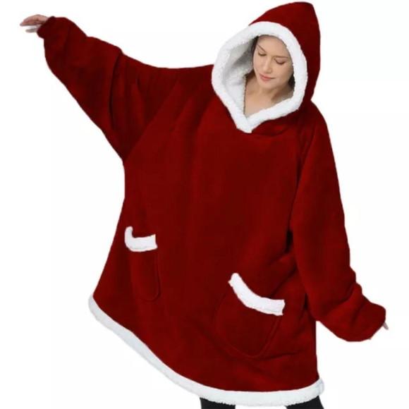 Pijama Sobretudo Cobertor de Vestir Oversize