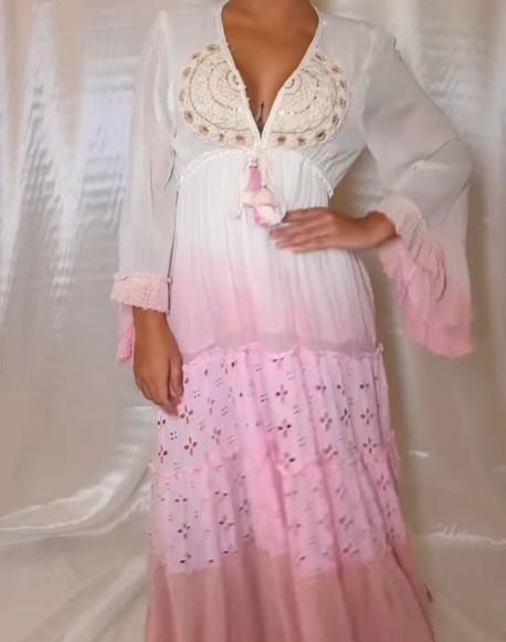 Vestido Algodão Bordado Boyo Chic Artesanal