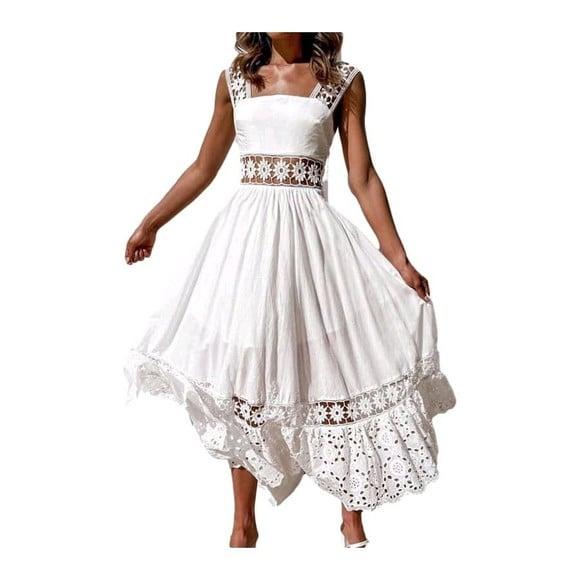 vestido branco festa noiva entremeio renda