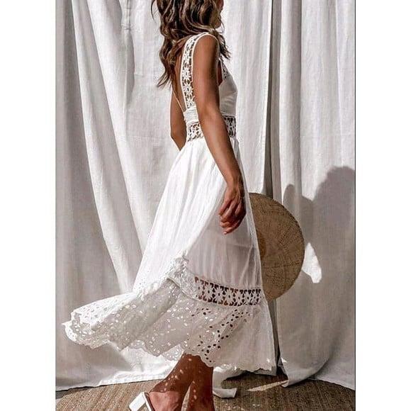 vestido branco festa noiva entremeio renda