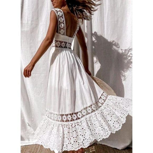 vestido branco festa noiva entremeio renda