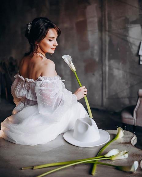 Vestido Branco Manga Bufante Noiva Casamento Sob Medidas
