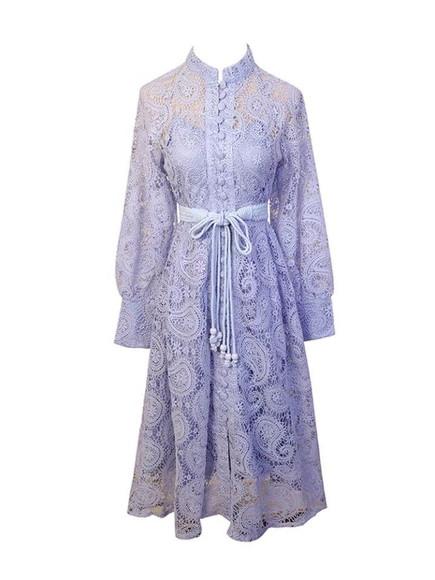 vestido de renda bordado rechilieu det artesanais luxo