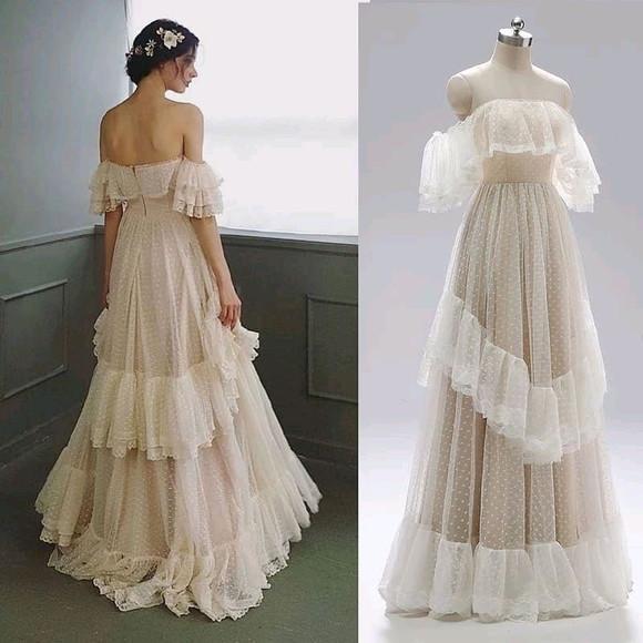 Vestido Longo de Noiva Casamento Festa