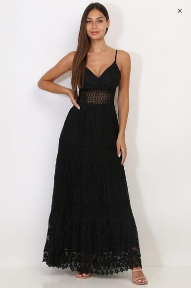 Vestido Longo de Renda Guipir Civil Noiva Casamento Festa