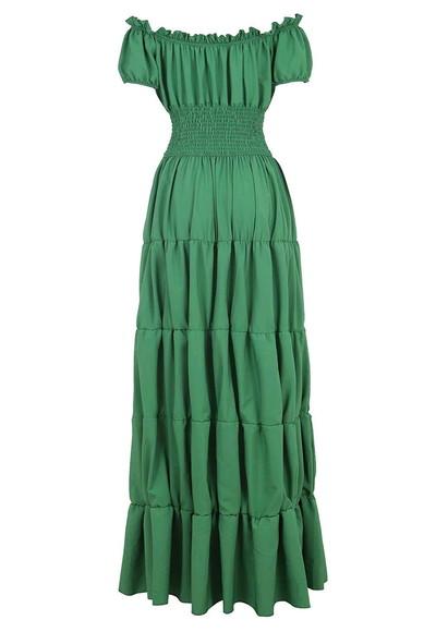 vestido longo estilo cigana rodado promoção