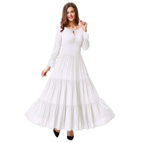 vestido longo estilo cigana rodado sob medidas