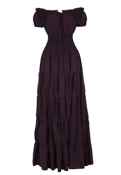 vestido longo estilo cigana rodado verde