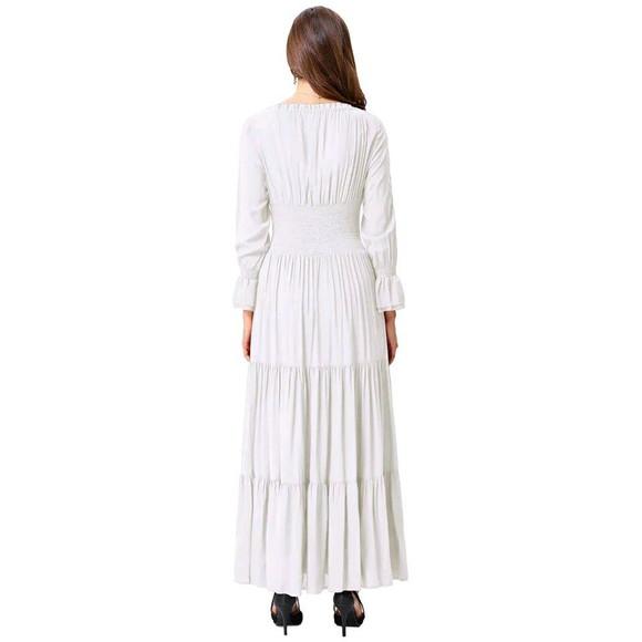vestido longo estilo cigana rodado sob medidas