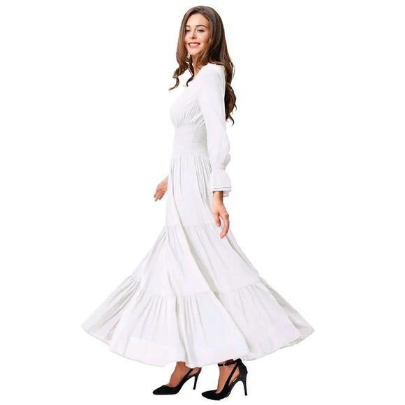vestido longo estilo cigana rodado sob medidas