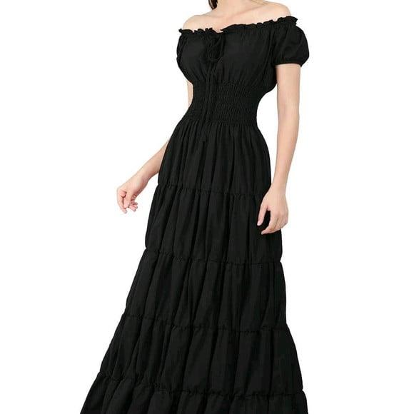 vestido longo estilo cigana sob medida