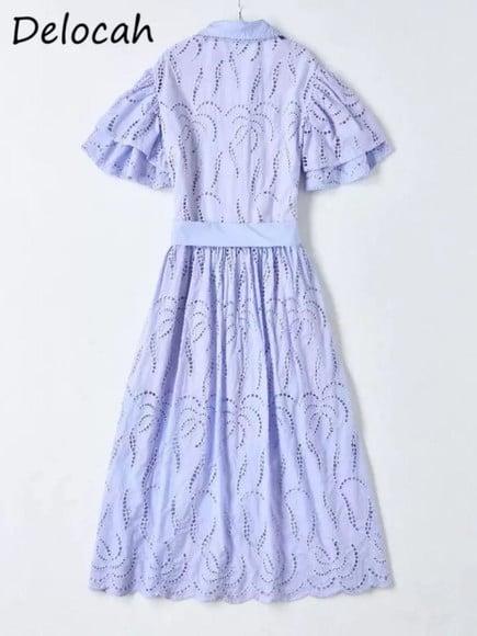 vestido longo renda bordada det artesanais festa sob medidas