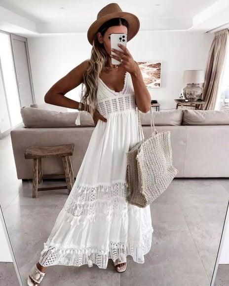 Vestido Longo Renda Guipir Festa Civil Pre Wedding Noiva