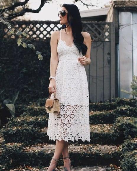 Vestido Noiva Civil Renda Guipir Prewedding