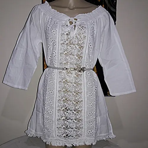 bata vestido lese laise renda grupir ciganinha