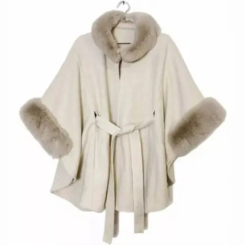 Estola Ponche pelo Luxuosa