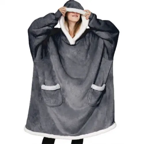 Pijama Sobretudo Cobertor de Vestir Oversize