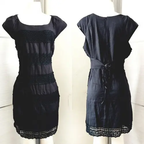 Vestido Algodão Linho Renda Grupir Plus Size